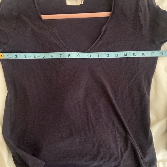 NATION Ltd Tee Bundle Long Sleeve, Size Small, a Navy Blue and a Tan - Picture 11 of 13